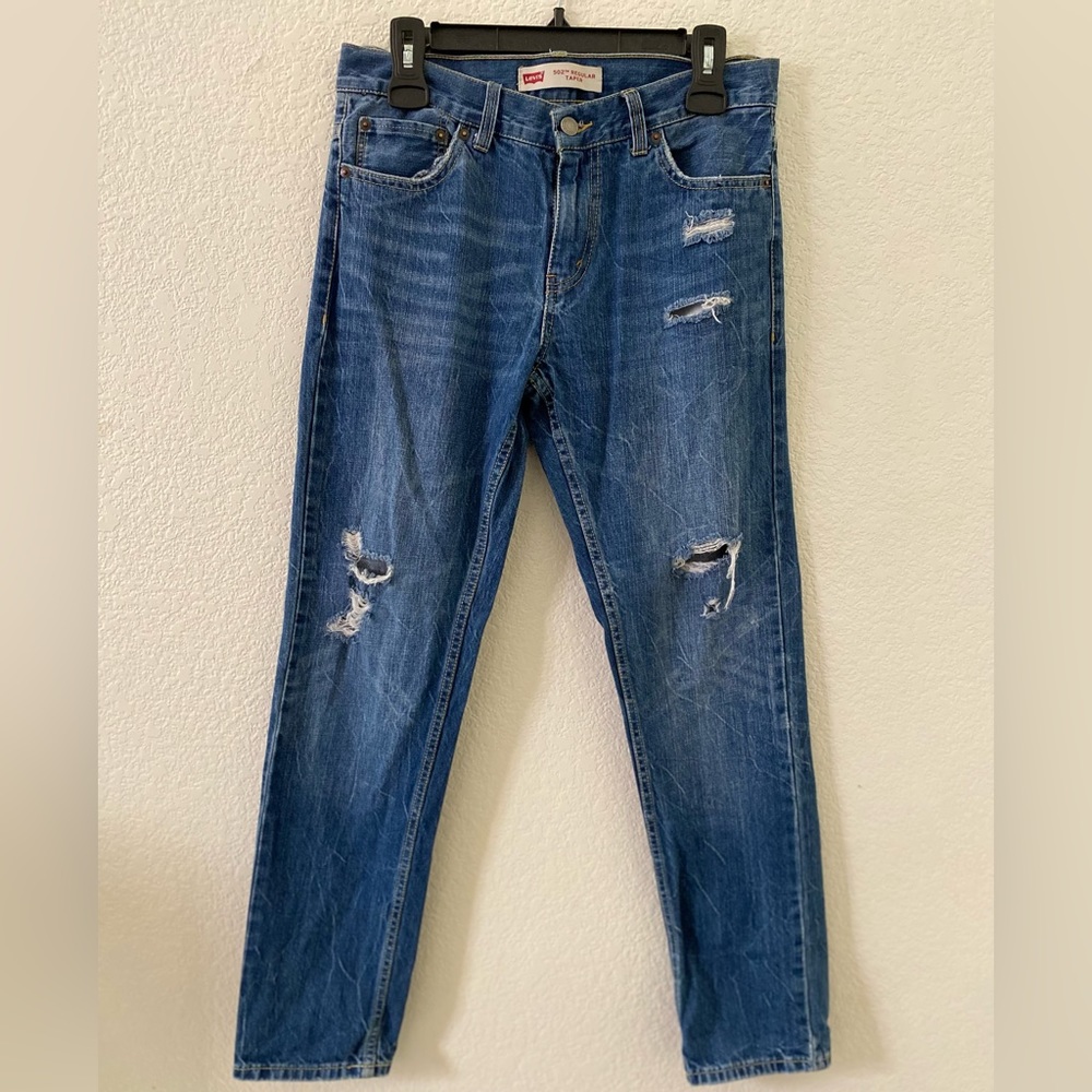 Levi’s regular taper jeans 16 reg w28”x L28